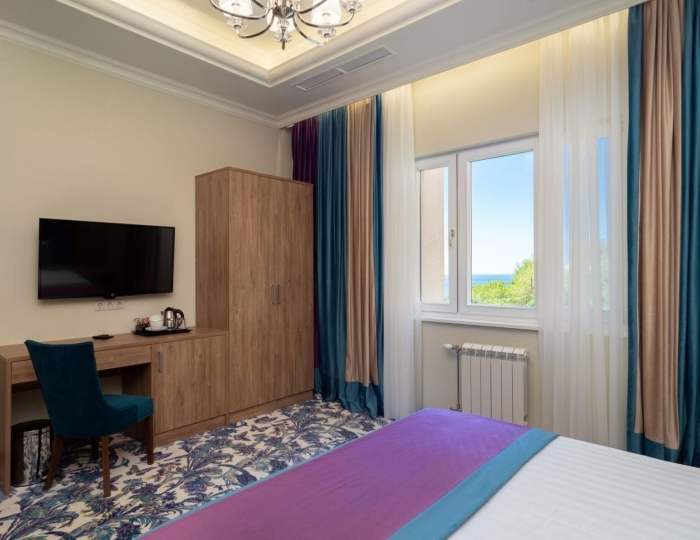 Номер стандарт улучшенный с 1 двуспальной кроватью - Санаторий «Ревиталь Парк» Сочи